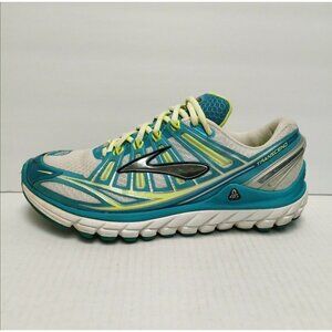 Brooks Transcend Running Shoes Aqua / White Size 10 Ultimate Ride Cushion